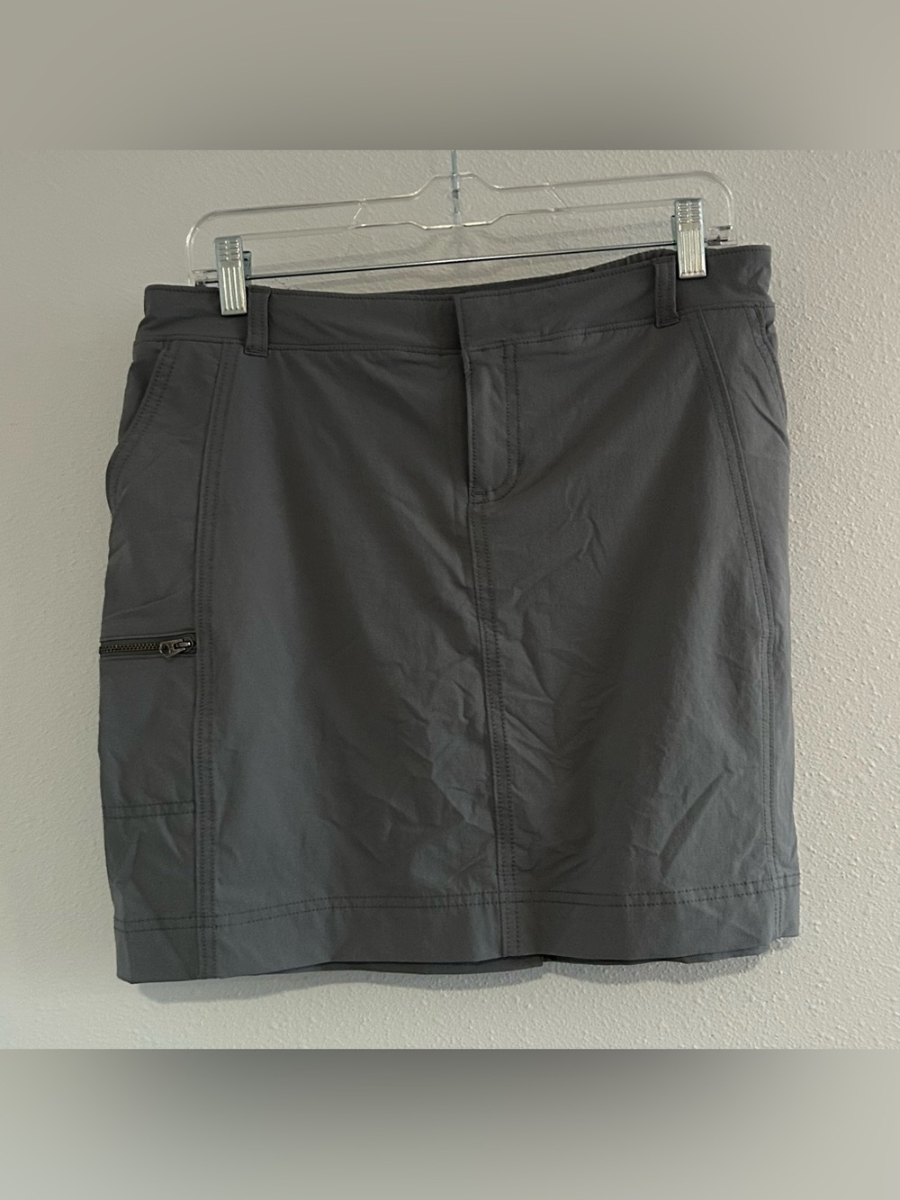 Athleta Charcoal Gray Active Skort